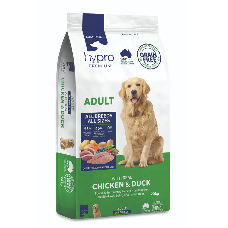 Hypro Premium Grain Free Adult Dog Chicken & Duck