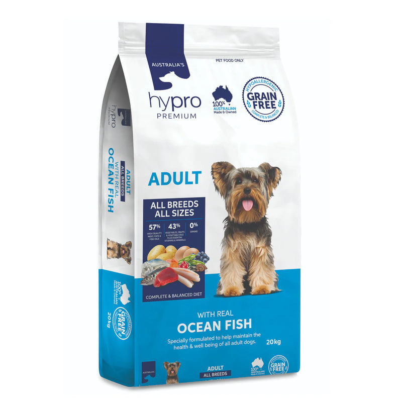 Hypro Premium Grain Free Adult Dog Ocean Fish