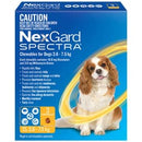 NexGard Spectra Small Breed 3.6-7.5kg Flea, Tick & Worming Dog Chews
