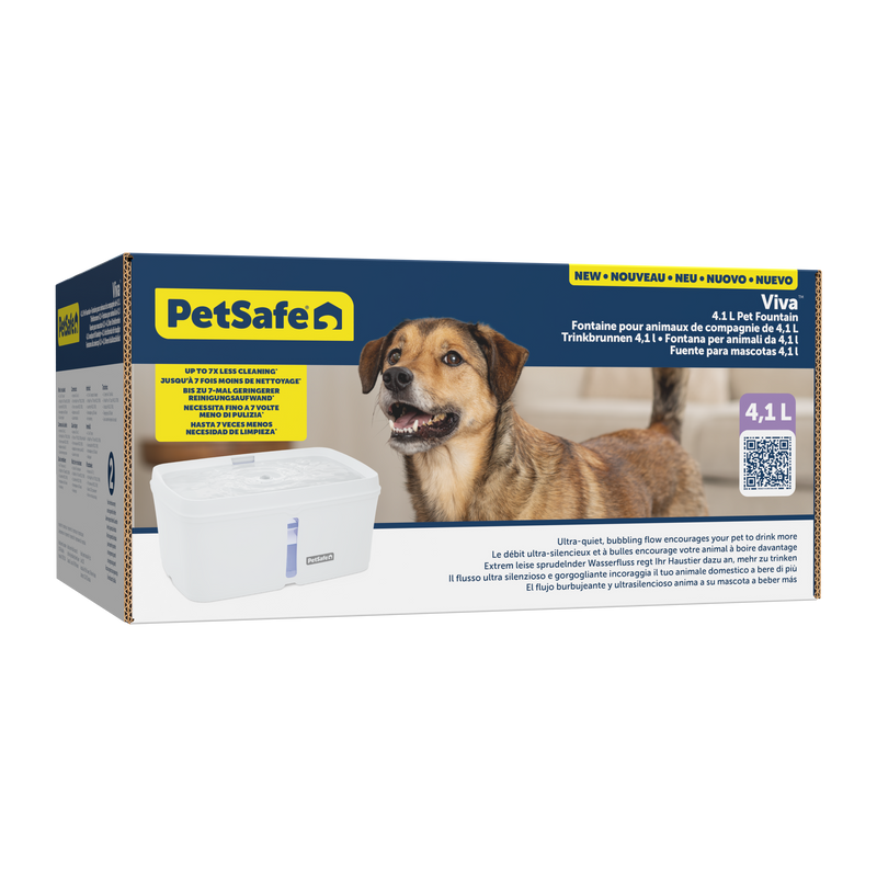 PetSafe® Viva™ Pet Fountain, 4.1 litre, Plastic Tray