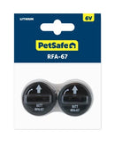 PetSafe RFA-67 6-Volt Replacement Battery 2pk